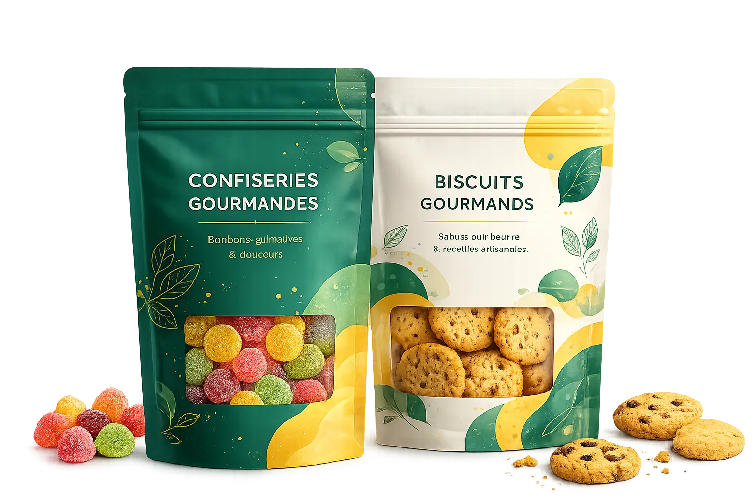 Sachet Doypack pour confiserie
