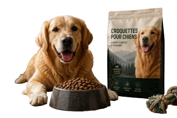 Emballage croquettes chiens