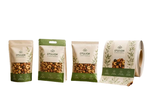 Formats emballages snacking et produits secs