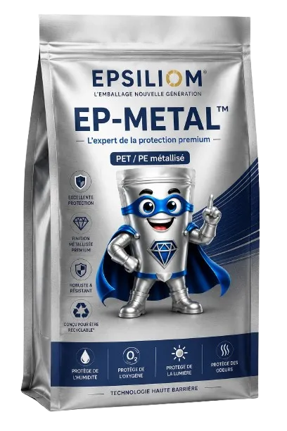 Sachet fond plat EP-METAL