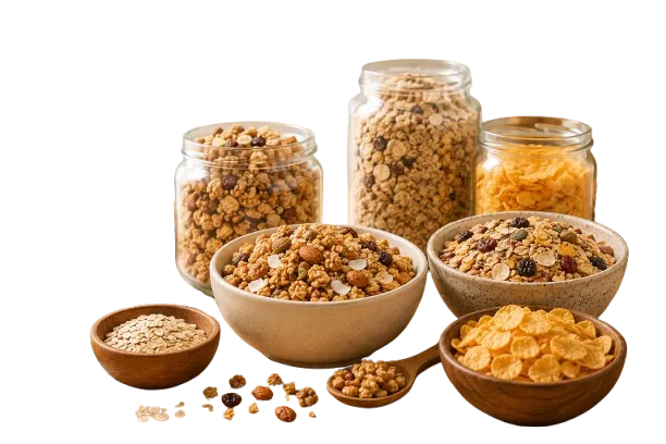 Emballage céréales et granolas