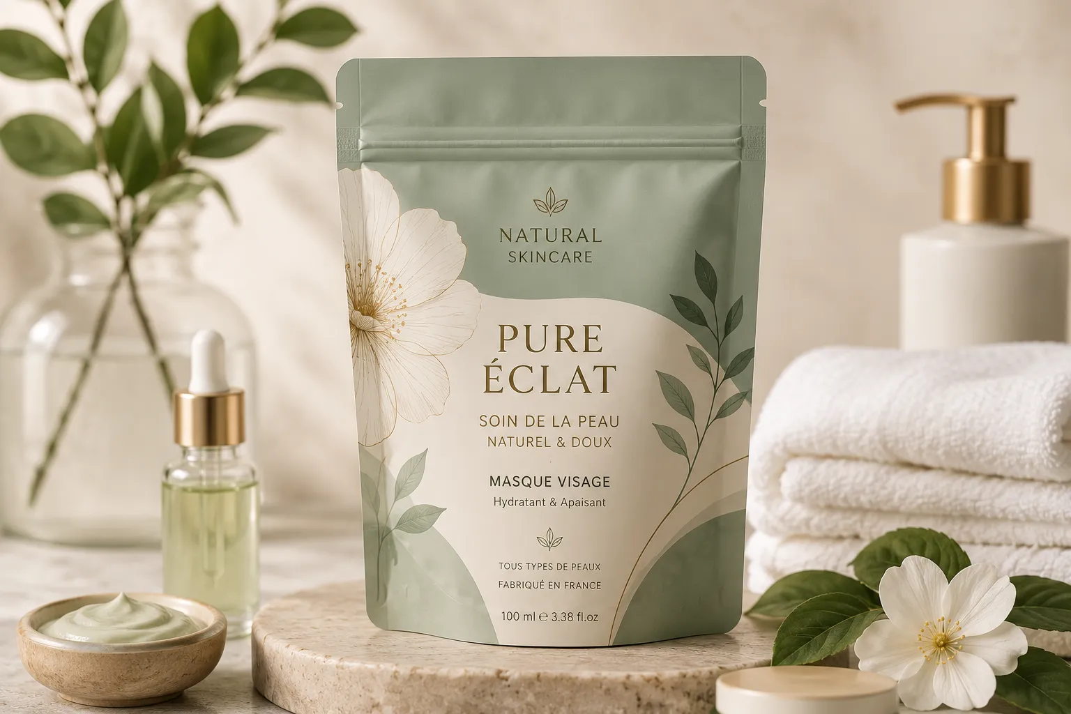 Emballage pour soins de la peau