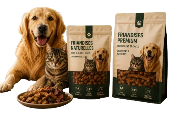 Emballage friandises animaux
