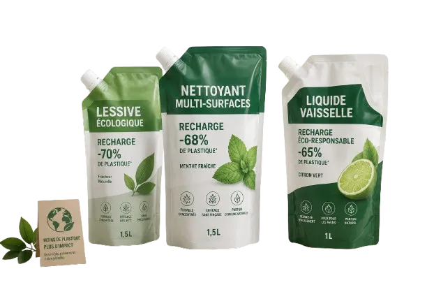 Emballage recharge éco-responsable