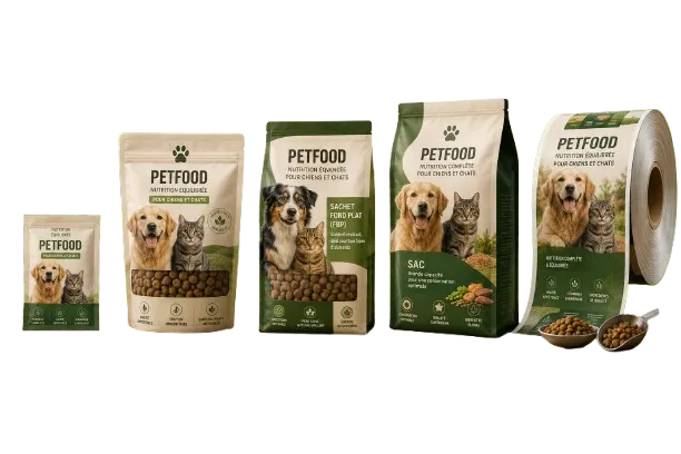 Formats emballages petfood