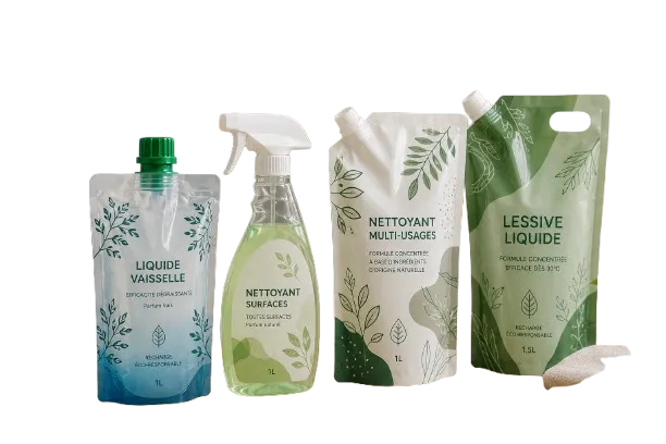 Emballage pour produits ménagers liquides