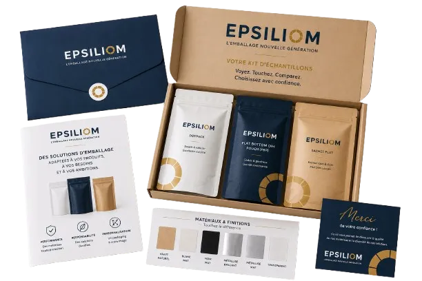 Kit d’échantillons d’emballages flexibles EPSILIOM